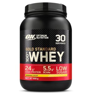 Optimum Nutrition Gold Standard Whey Protein, Banana Cream